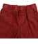[キッズ]いつものパンツ　10分丈　ニットコール　ワイン