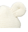 [36～46cm]ニット帽　アニマル　クリーム