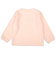 [キッズ]長袖　トレーナー　アップリケ刺しゅう　ピンク
