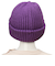 [48~54cm]ニット帽　ワンカラー　パープル