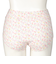 ショーツ　産後も使える仕様　ラクラク花柄 ピンク