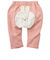 モンキーパンツ　パイルアニマル　ピンク