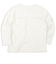 [キッズ]いつものTシャツ　長袖　天竺素材　オフホワイト