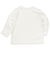 [ベビー]いつものTシャツ　長袖　天竺素材　オフホワイト