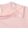[ベビー]いつものTシャツ　長袖　天竺素材　ピンク