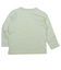 [キッズ]いつものTシャツ　長袖　天竺素材　グリーン