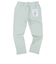 [キッズ]いつものパンツ10分丈 裏毛　レギュラー　無地 ペパーミント