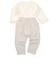 [ベビー]はじめての　長袖パジャマ　ロンパース　シロクマ