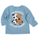 [ベビー]長袖Tシャツ　バックプリント　サックス
