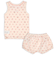 [ベビー]セットアップインナー　タンクトップ　イチゴ　ピンク