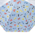 [35・40cm]フチまる傘　ミッキー ブルー