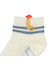 [ベビー]ショートソックス3足組　おかず オフホワイト
