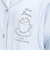 [両脇授乳口付き]長袖パジャマ　マリー　サックス