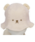 [48～52cm]チューリップハット　くま　ベージュ