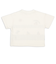 [ベビー]半袖Tシャツ　部分刺しゅう　オフホワイト