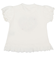 [ベビー]半袖Tシャツ　胸モチーフ　オフホワイト