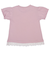 [キッズ]半袖Tシャツ　胸モチーフ　ピンク