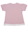 [キッズ]半袖Tシャツ　胸モチーフ　ピンク