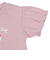[キッズ]半袖Tシャツ　胸モチーフ　ピンク