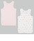 [キッズ]まいにちコットン　タンクトップ　2枚組　コスメ　ピンク
