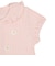 オーガニックコットン　半袖　プレオール　花　ピンク