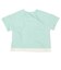 [ベビー]半袖Tシャツ　レイヤード風　ベイマックス　ペパーミント
