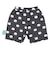 [ベビー]ハーフパンツ　総柄　ベイマックス　ブラック