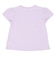 [キッズ]半袖Tシャツ　花レース　ミニー　パープル