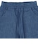 [キッズ]7分丈パンツ ポケット刺しゅう　ネイビー