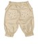 [ベビー]7分丈パンツ ポケット刺しゅう　ベージュ