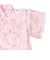 [キッズ]甚平スーツ 麻の葉柄 ピンク