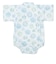 [ベビー]甚平(じんべい)ロンパス 花火柄 オフホワイト