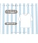 [授乳口付き]授乳がしやすい半袖Tシャツ　サックス