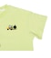 [キッズ]半袖　Tシャツ　飛び刺しゅう　グリーン