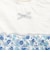 [ベビー]袖フリルTシャツ　胸切替え オフホワイト