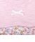 [ベビー]袖フリルTシャツ　胸切替え ピンク