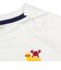 [ベビー]半袖　Tシャツ　飛び刺しゅう　オフホワイト