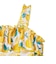 [キッズ]ワンピース水着 レモン柄