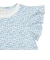 [ベビー]半袖　Tシャツ　総柄　ブルー