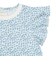 [ベビー]半袖　Tシャツ　総柄　ブルー