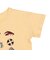 [キッズ]半袖Tシャツ　パネル　オレンジ