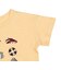 [キッズ]半袖Tシャツ　パネル　オレンジ