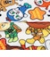 [ベビー]吸水速乾Tシャツ　アンパンマン　レッド