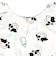 前後どちらでもOKTシャツ　ブラック