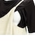 [授乳口付き]半袖授乳トップス付きキャミワンピース　アイボリー