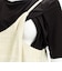 [授乳口付き]半袖授乳トップス付きキャミワンピース　アイボリー