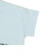 [キッズ]半袖　Tシャツ　遮熱　集合パネル　サックス