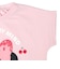 [ベビー]半袖Tシャツ　ミニー　接触冷感　ピンク