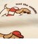 [キッズ]半袖Tシャツ　総柄　クリーム