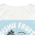 [ベビー]半袖Tシャツ　バックプリント　サックス